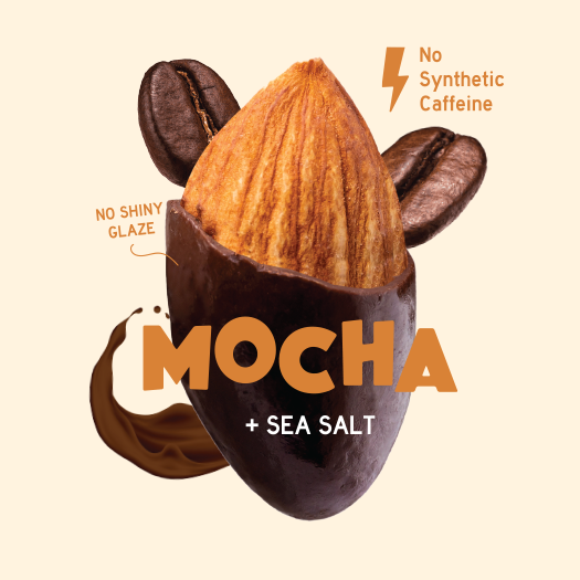 "MOCHA + SEA SALT" COFFEE NUTS
